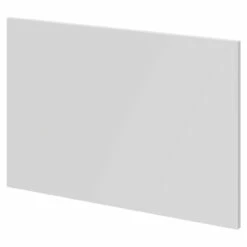 White Acrylic B Shaped End Bath Panel