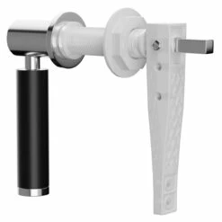 Black Ceramic Modern Cistern Flush Lever