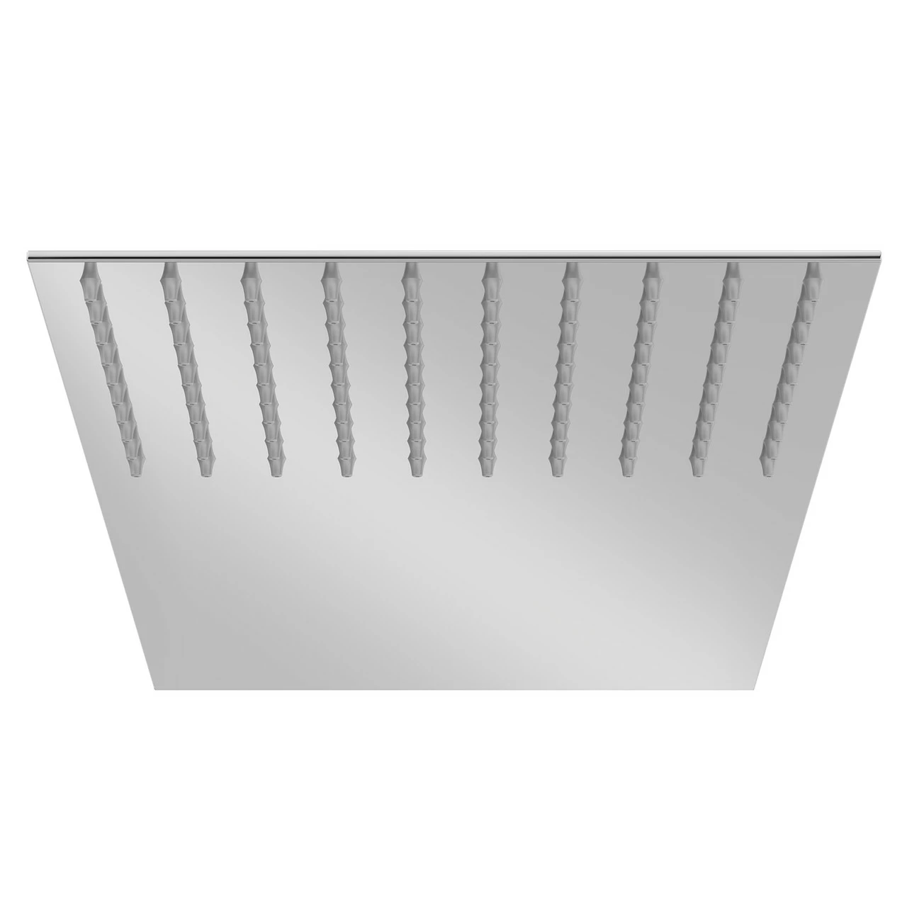 Blade Polished Chrome 200mm Rain Effect Fixed Shower Head - Image 2