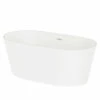 Cairo 1685mm X 804mm Double Ended Freestanding Bath