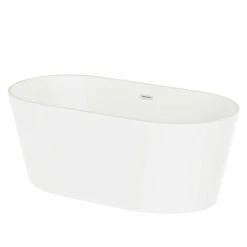 Cairo 1685mm X 804mm Double Ended Freestanding Bath