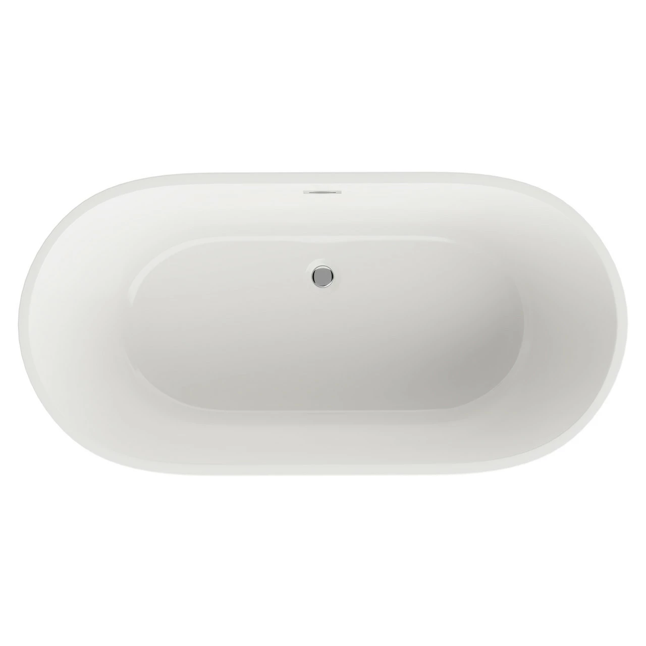 Cairo 1685mm X 804mm Double Ended Freestanding Bath - Image 5