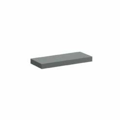 City Gloss Grey 30cm Floating Bathroom Shelf