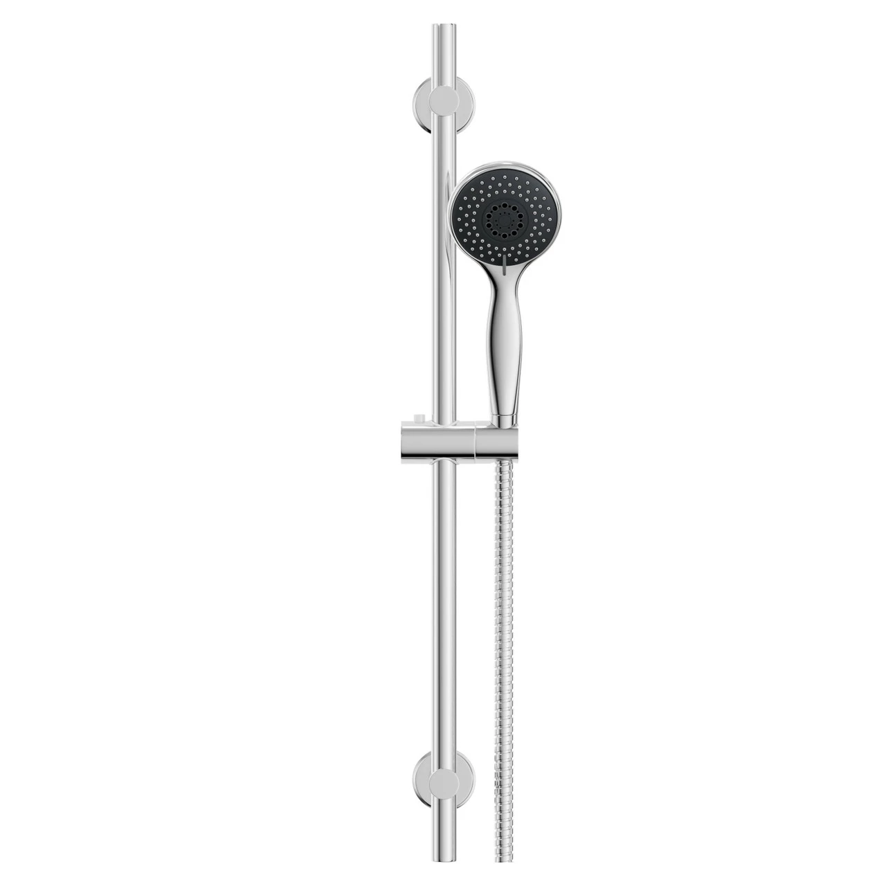 Clyde Polished Chrome Shower Slide Rail Kit - Image 2