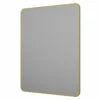 Colore Brushed Brass 596mm X 745mm Mirror