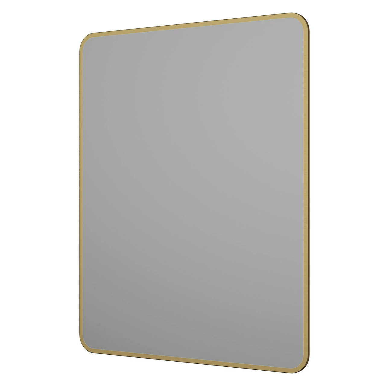Colore Brushed Brass 596mm X 745mm Mirror