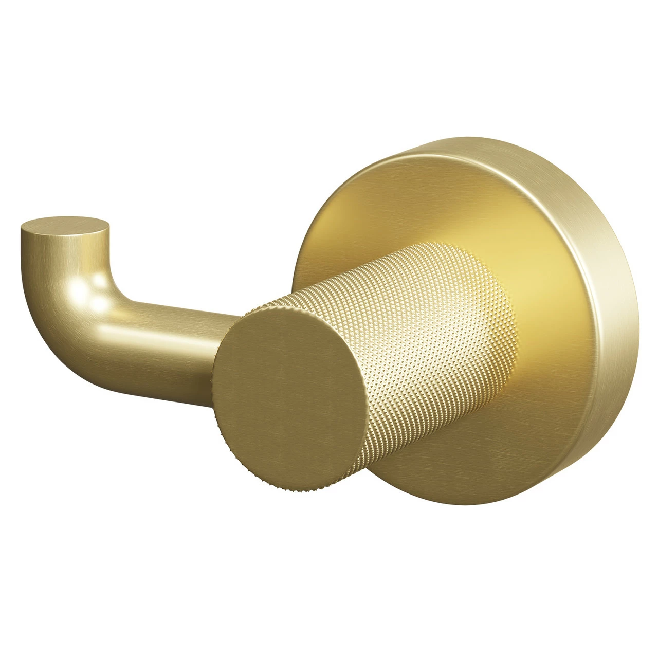 Colore Brushed Brass Industrial Style Wall Mounted Robe Hook