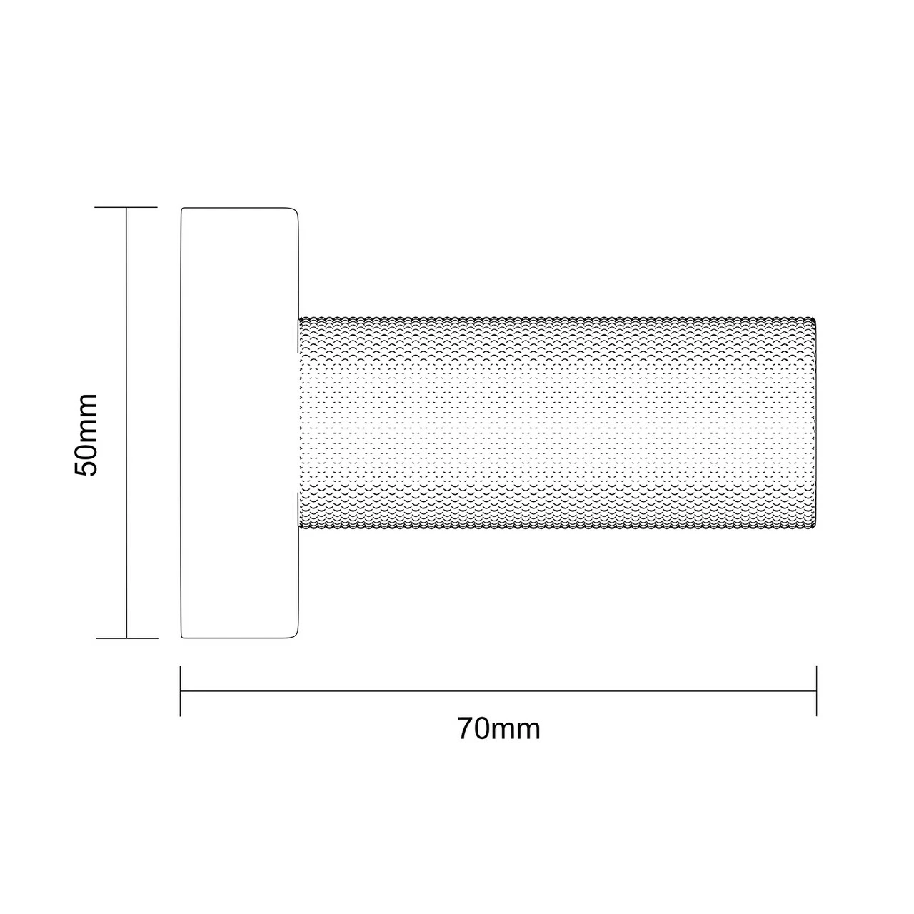 Colore Brushed Brass Industrial Style Wall Mounted Toilet Roll Holder - Image 6