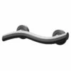 Colore Matt Black 14" Curved Grab Rail
