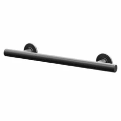 Colore Matt Black 18" Straight Grab Rail
