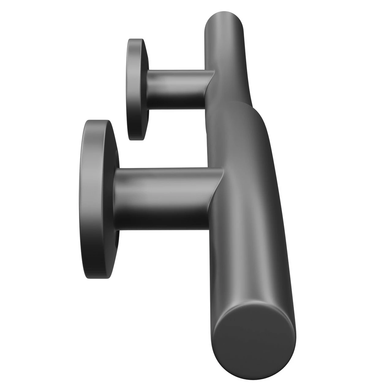 Colore Matt Black 26" Curved Grab Rail - Image 4