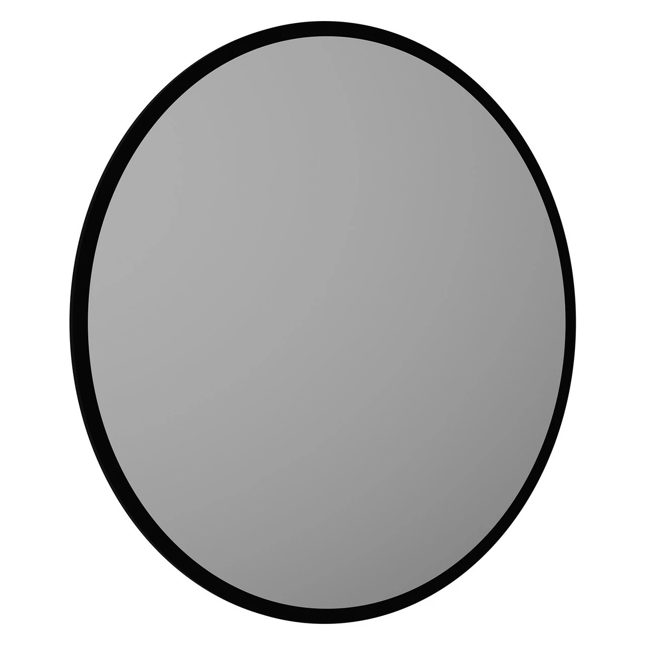Colore Matt Black 591mm Round Mirror - Image 3