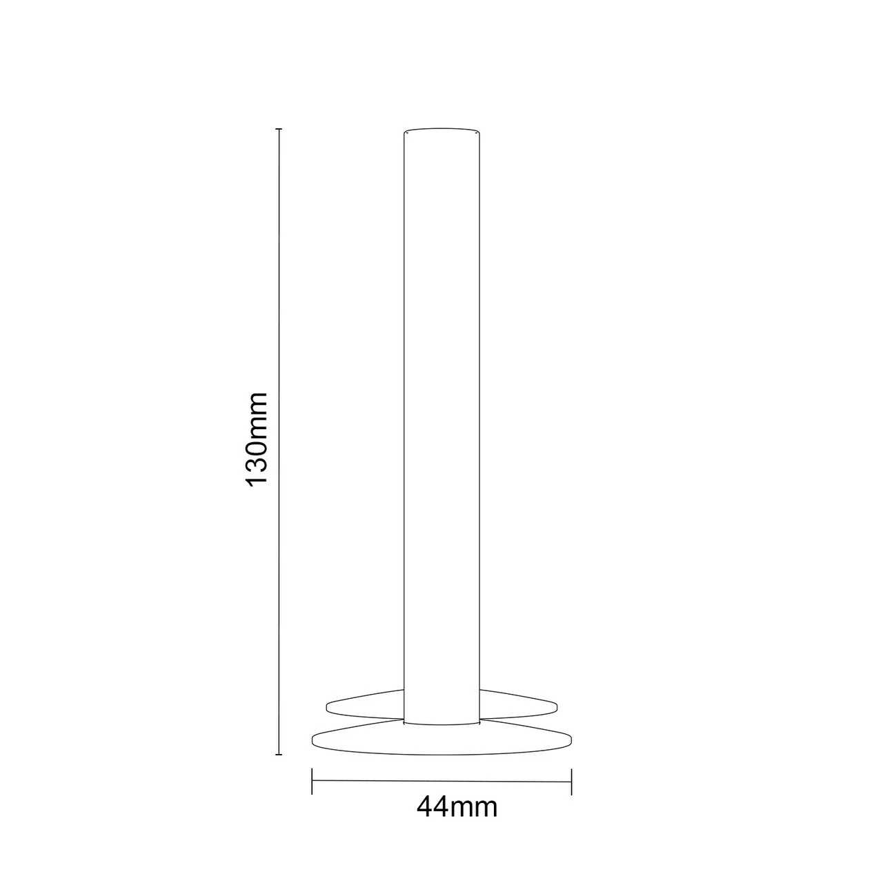 Colore Matt Black Radiator Pipe Sleeve Kit - Image 6