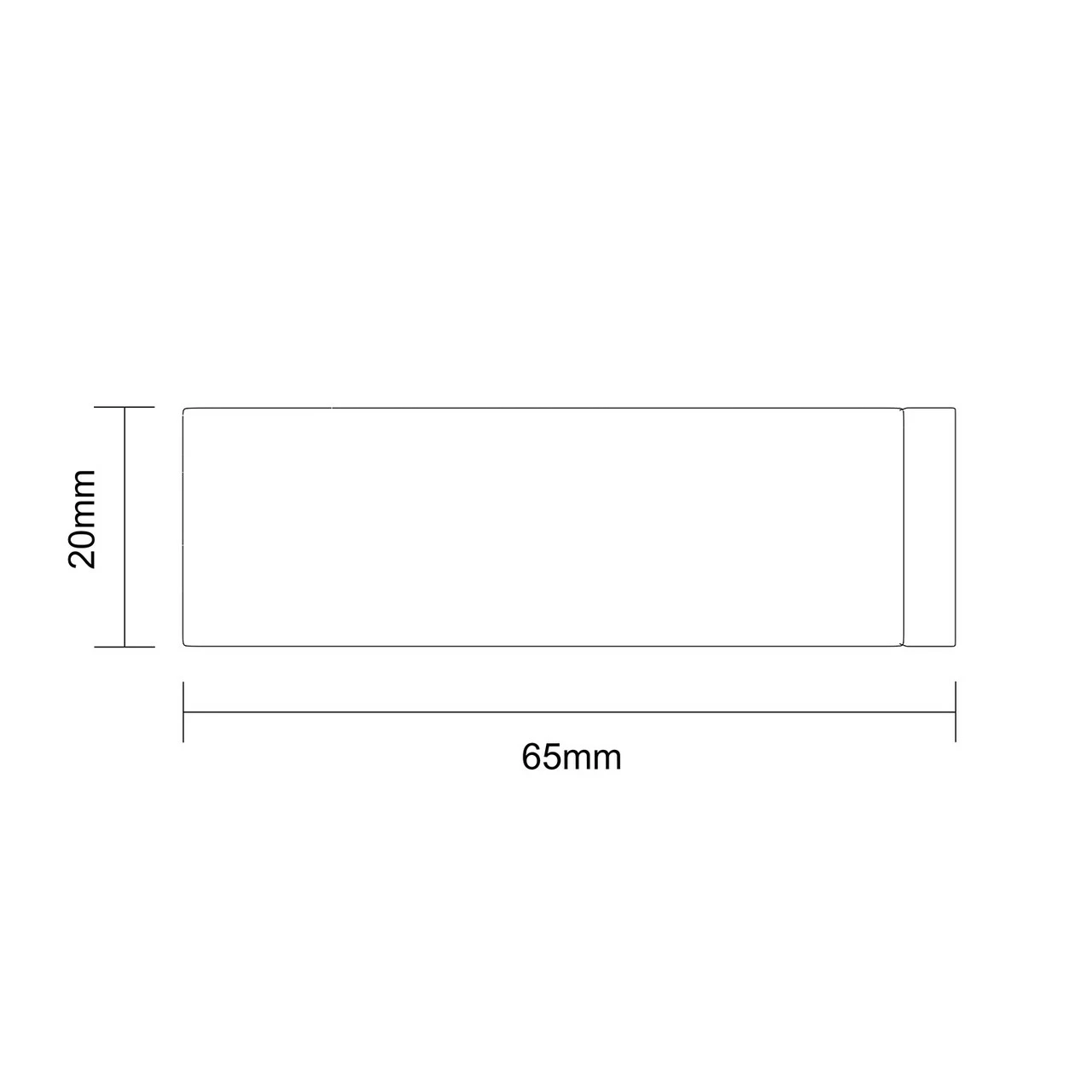 Colore Square Matt Black Wall Mounted Towel Rail - Image 6