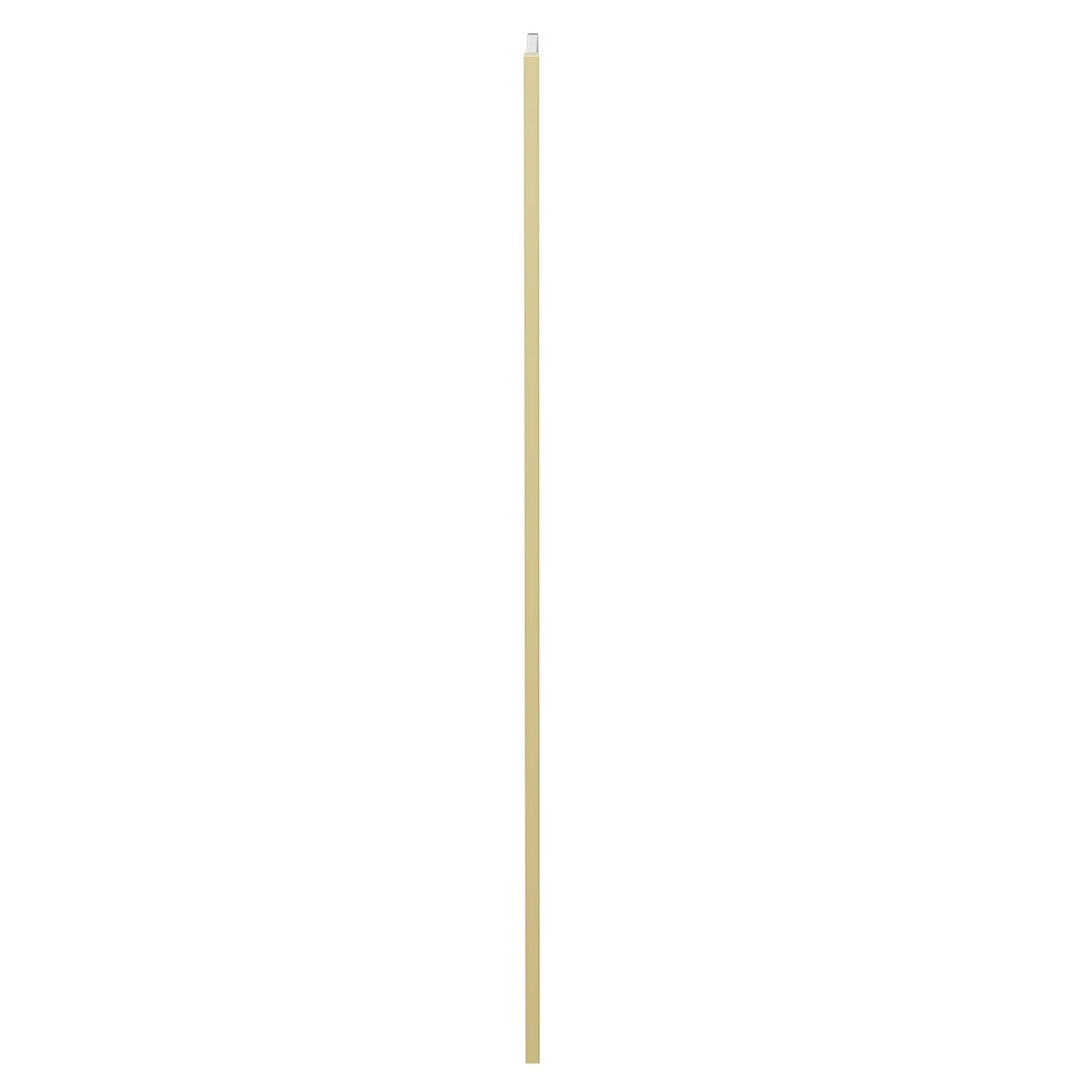 Colore Round Brushed Brass 770mm Single Section Bath Shower Screen - Image 4