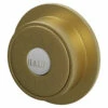 Colore Round Brushed Brass Traditional Dual Flush Push Button