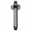 Colore Round Gunmetal Grey 150mm Vertical Shower Arm