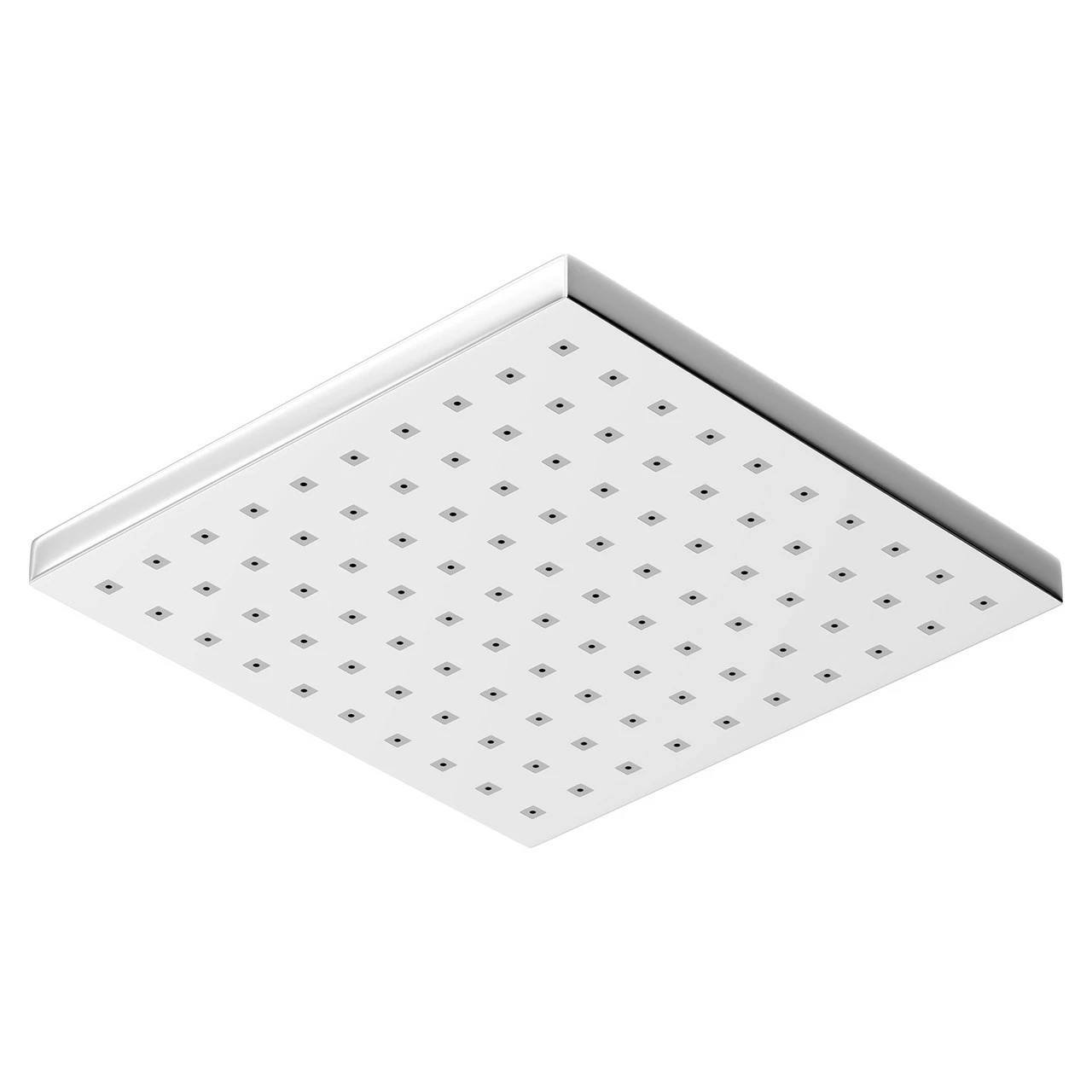 Cubix Polished Chrome 200mm Square Fixed Shower Head - Image 3