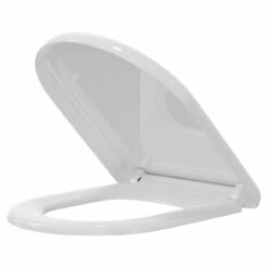 D Shaped 360mm Soft Close Toilet Seat