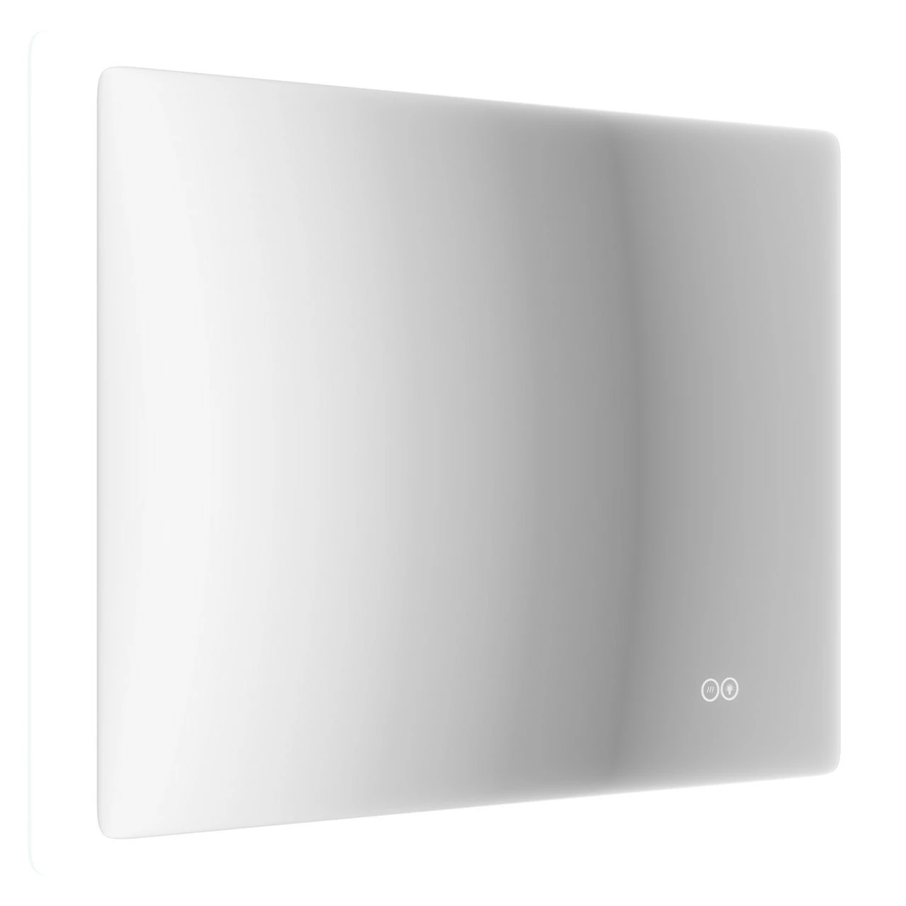 Decima 800mm X 600mm Illuminated LED Mirror With Demister - Image 3