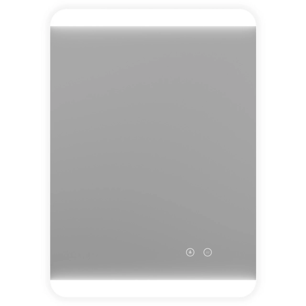 Fortuna 500mm X 700mm Illuminated LED Mirror With Demister - Image 2