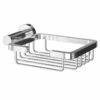 Gemini Polished Chrome Wall Mounted Soap Basket