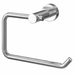 Gemini Polished Chrome Wall Mounted Toilet Roll Holder