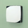 HiB Breeze Chrome Wall Mounted Extractor Fan With Timer And Humidity Sensor - 32900