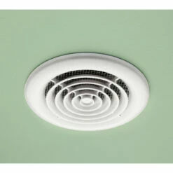 HiB Turbo White Bathroom Inline Extractor Fan - 33500