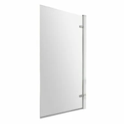 Hudson Reed 830mm Square 8mm Hinged Bath Screen - NSSQ7