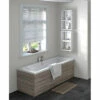 Hudson Reed Driftwood 700mm End Bath Panel With Plinth - OFF270