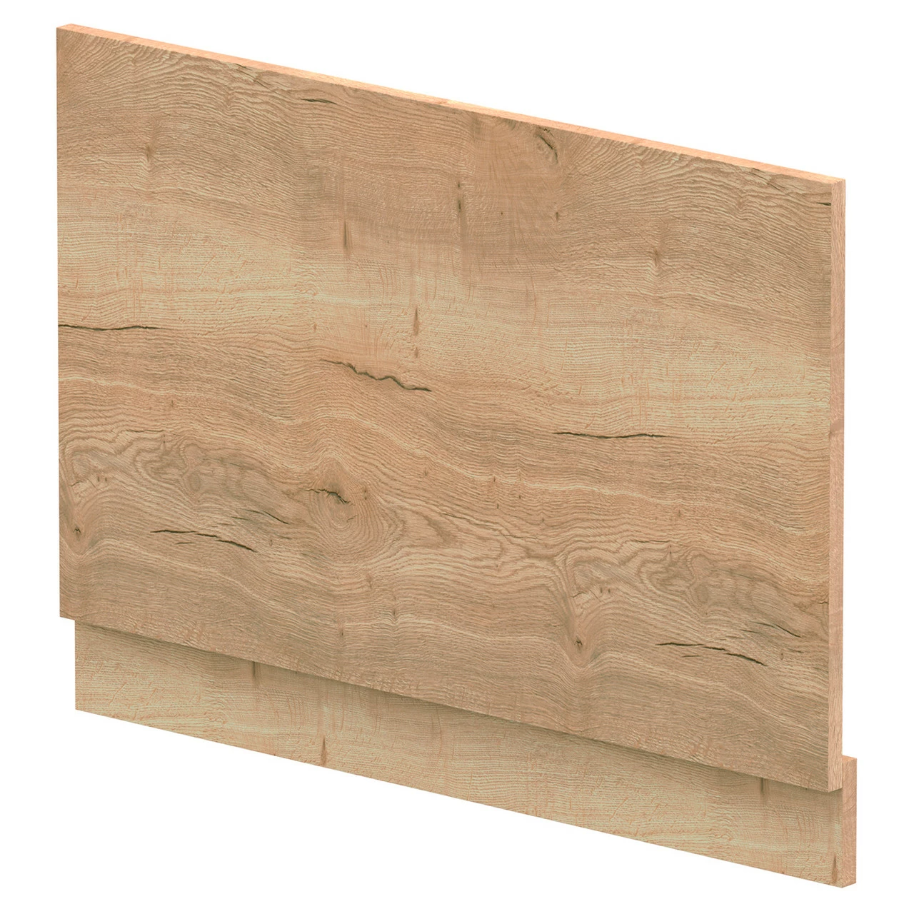 Hudson Reed Juno Autumn Oak 800mm Bath End Panel - MPC1813