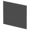 Hudson Reed Juno Graphite Grey Square Shower Bath End Panel - MPC2231