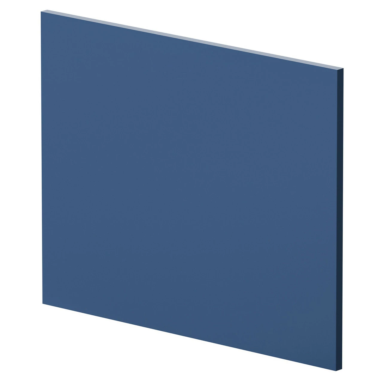 Hudson Reed Urban Satin Blue 700mm Square Shower Bath End Panel - MOF379