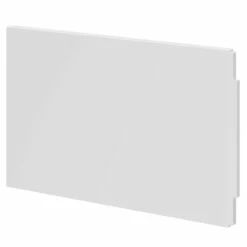 White 800mm Acrylic End Bath Panel