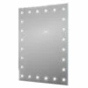 Janus 500mm X 650mm Battery Operated Illuminated 24 LED Mirror