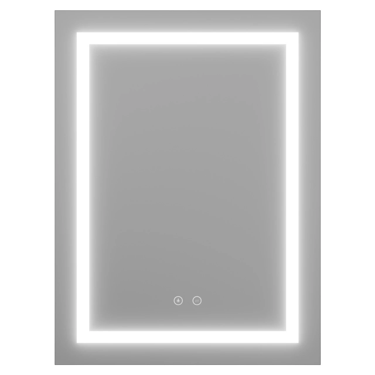 Kratos 600mm X 800mm Illuminated LED Mirror With Demister - Image 2