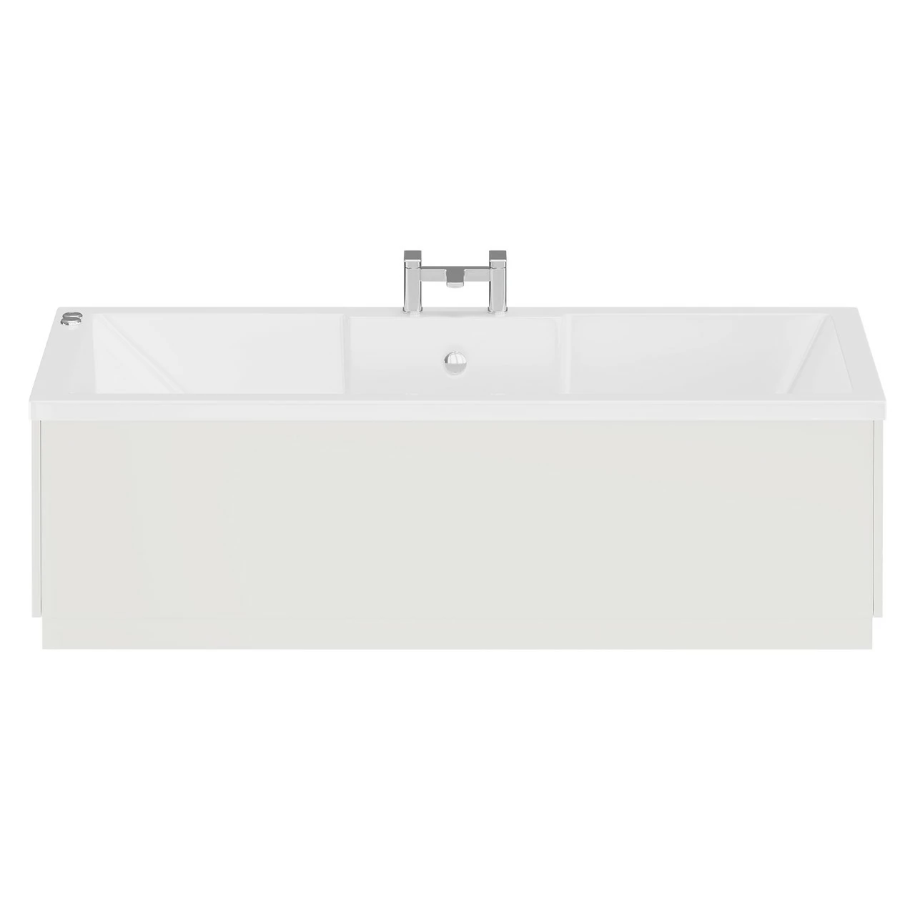 Legend 1600mm X 700mm Left Hand 12 Jet Chrome V-Tec Single Ended Whirlpool Bath - Image 4