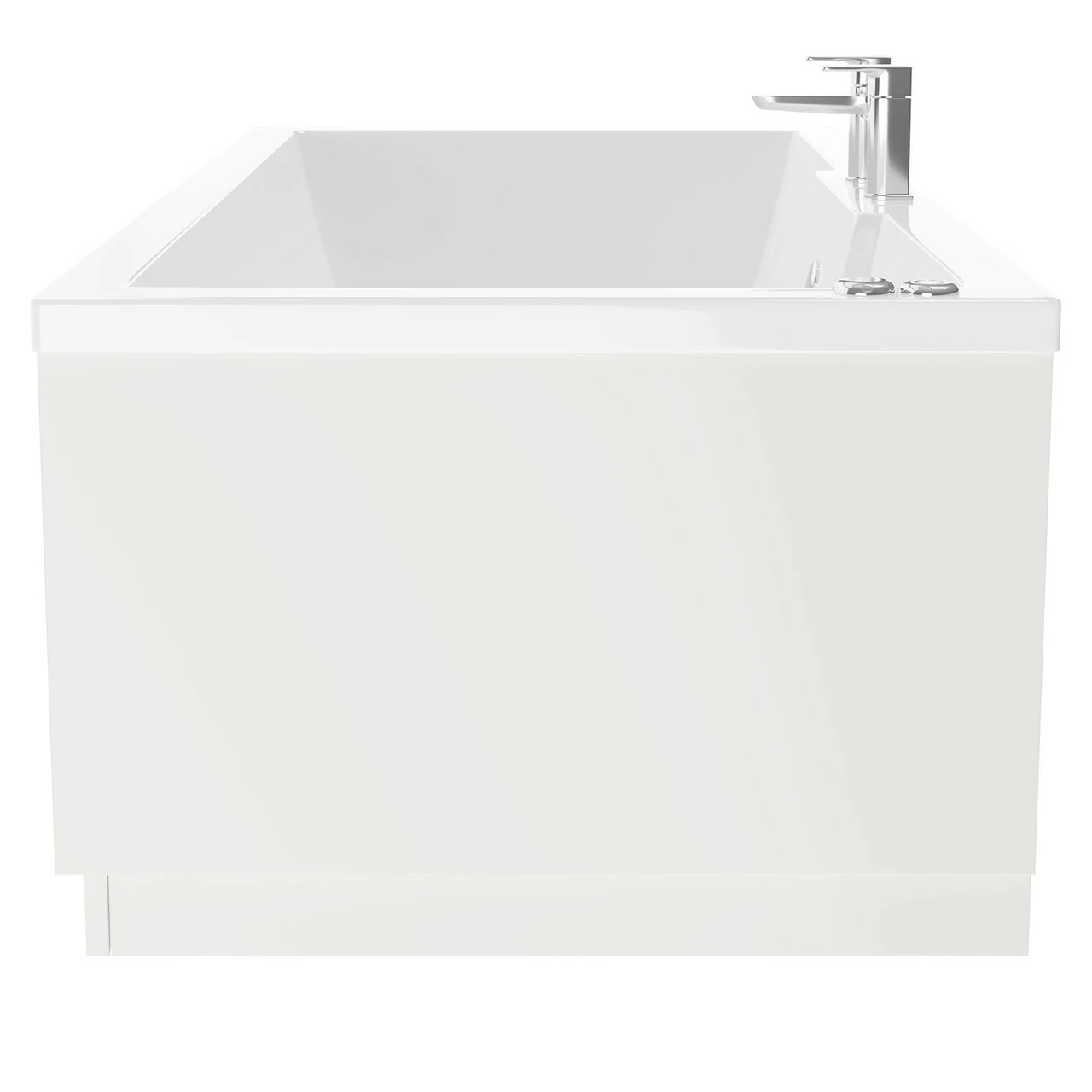 Legend 1700mm X 750mm Left Hand 12 Jet Chrome V-Tec Single Ended Whirlpool Bath - Image 5