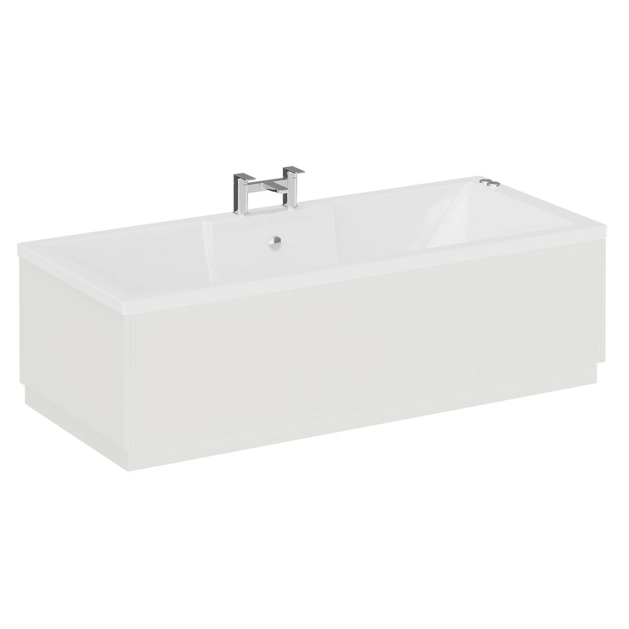 Legend 1700mm X 750mm Left Hand 6 Jet Chrome V-Tec Single Ended Whirlpool Bath - Image 3