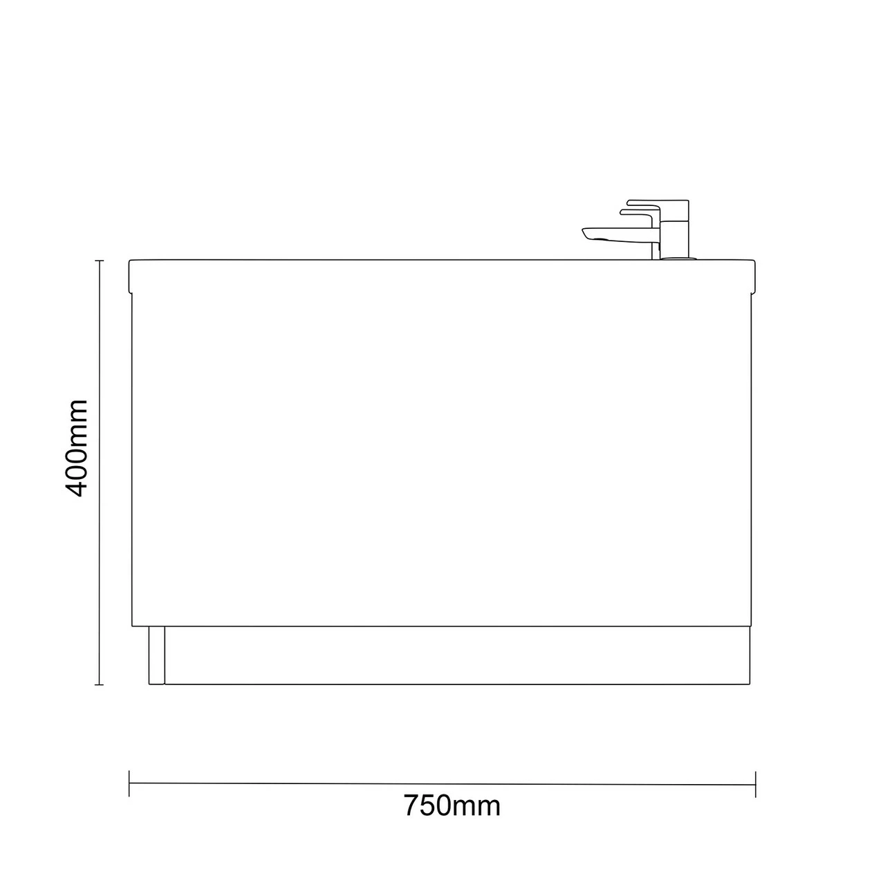 Legend 1700mm X 750mm Left Hand 6 Jet Chrome V-Tec Single Ended Whirlpool Bath - Image 6