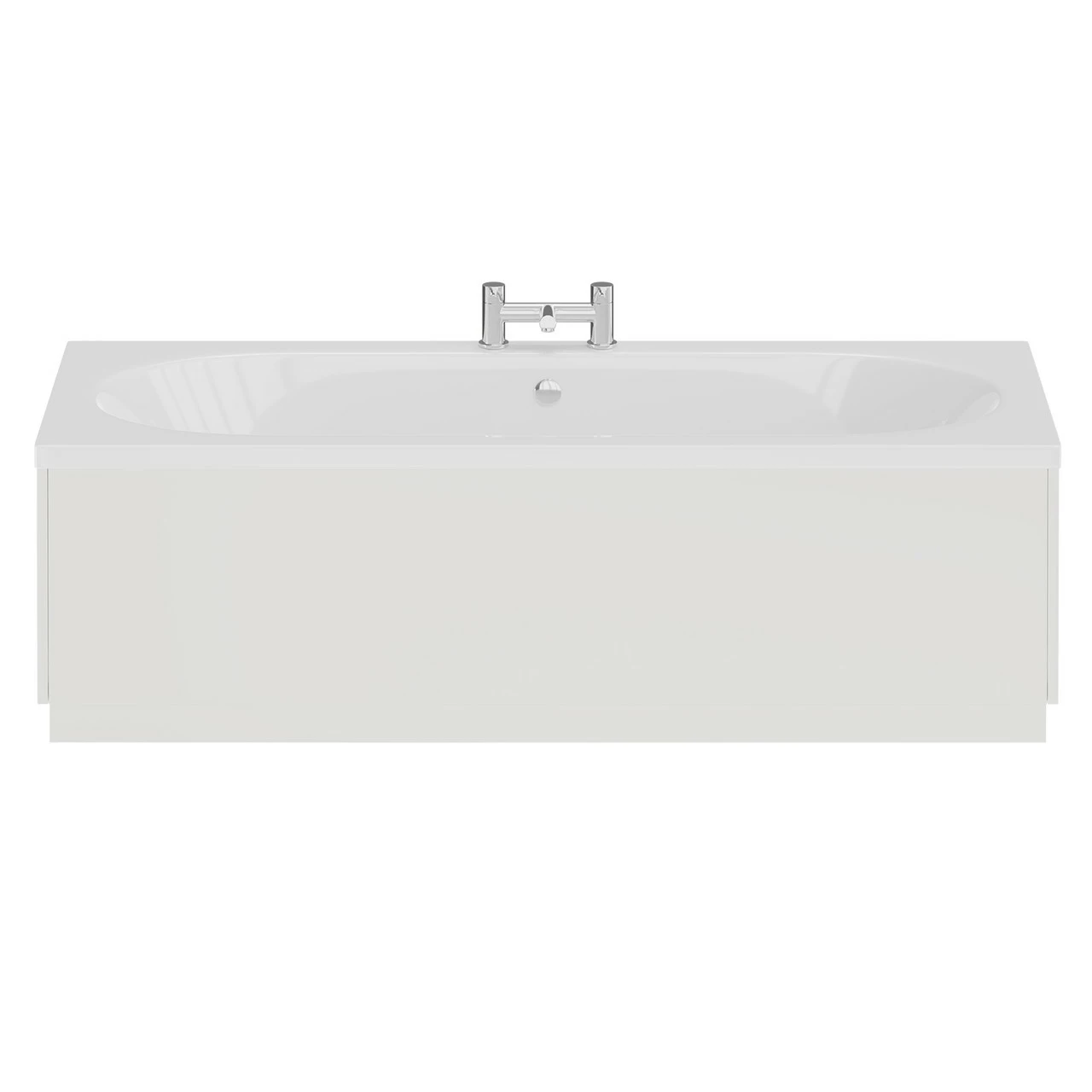 Metropole 1700mm X 700mm Straight Double Ended Bath - Image 4