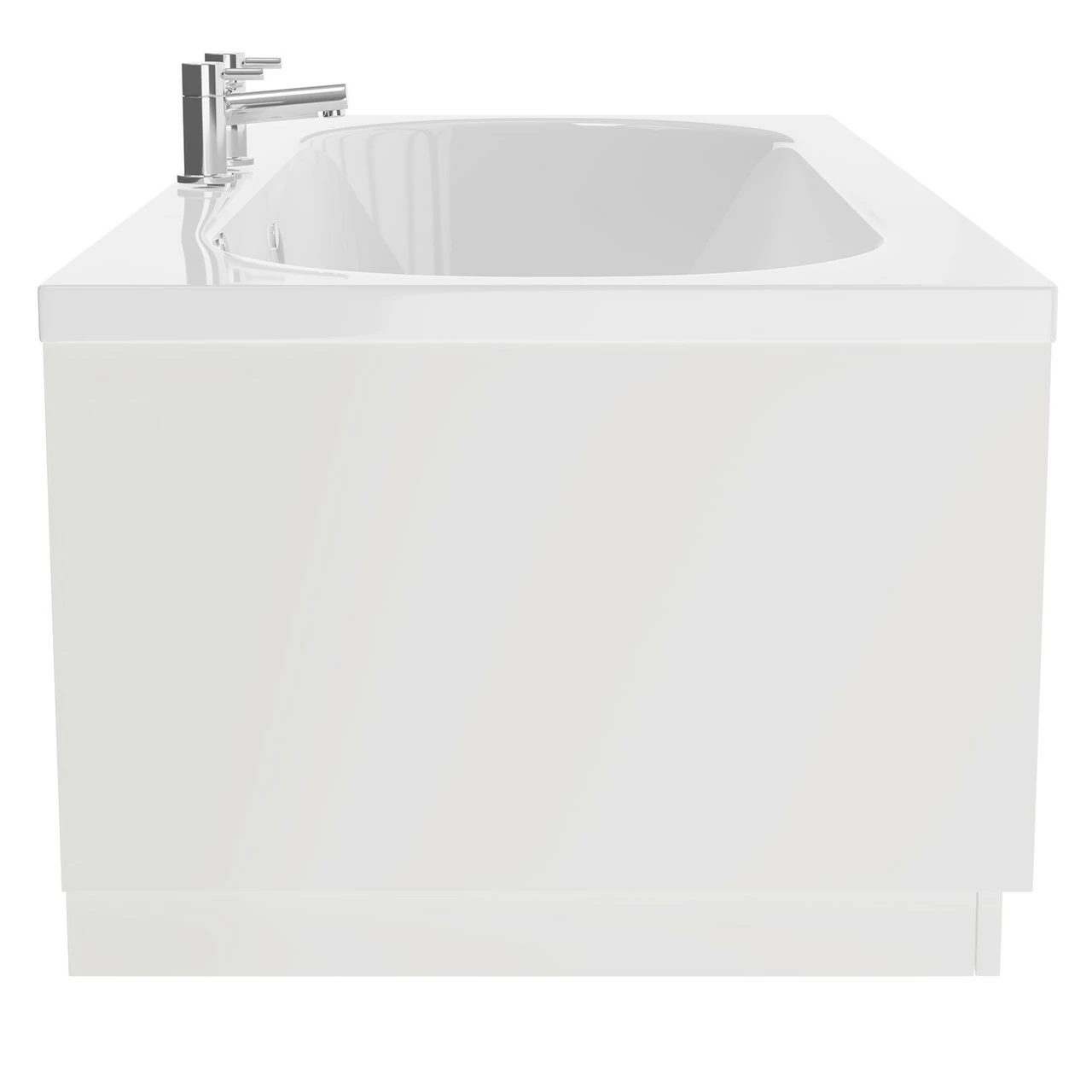 Metropole 1700mm X 750mm 6 Jet Chrome Flat Jet Double Ended Whirlpool Bath - Image 5