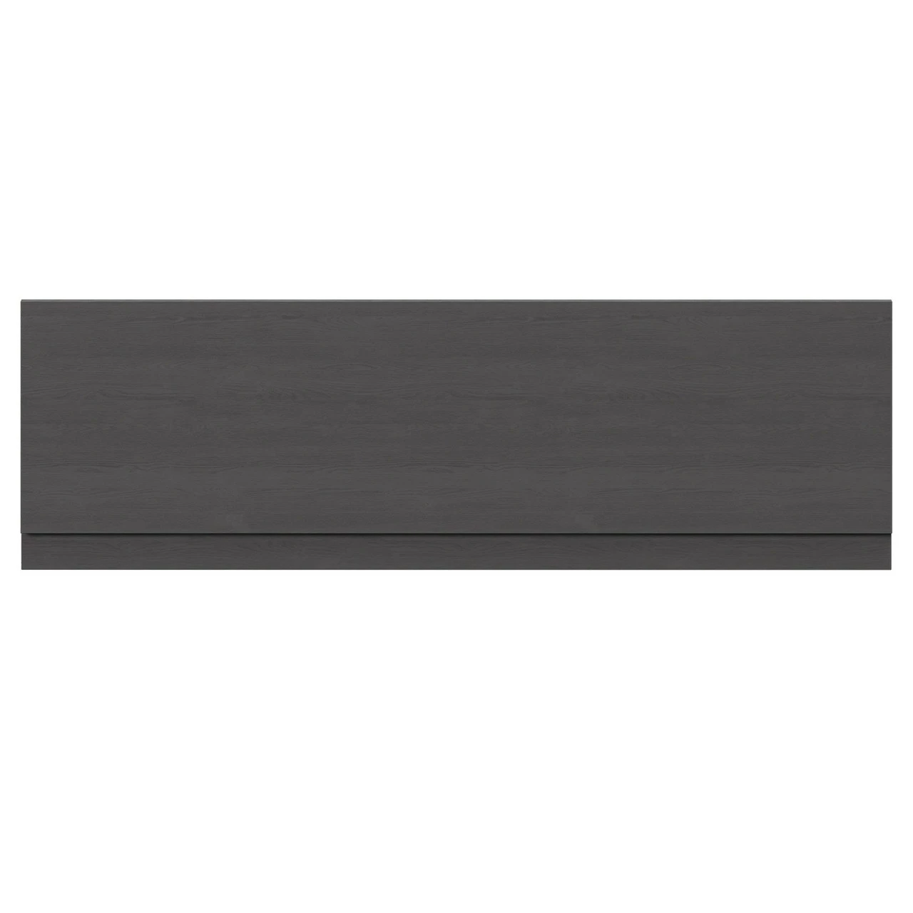 Graphite Grey MDF 1800mm Front Bath Panel With Plinth - Image 2