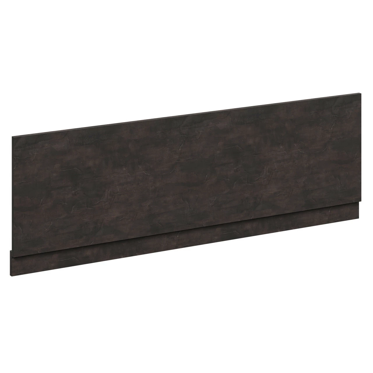 Metallic Slate MDF 1700mm Front Bath Panel With Plinth - Image 3