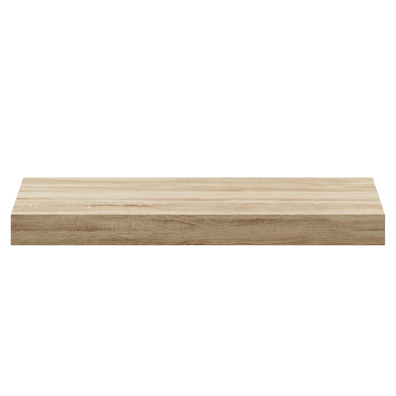 Napoli Bordalino Oak 30cm Floating Bathroom Shelf - Image 2