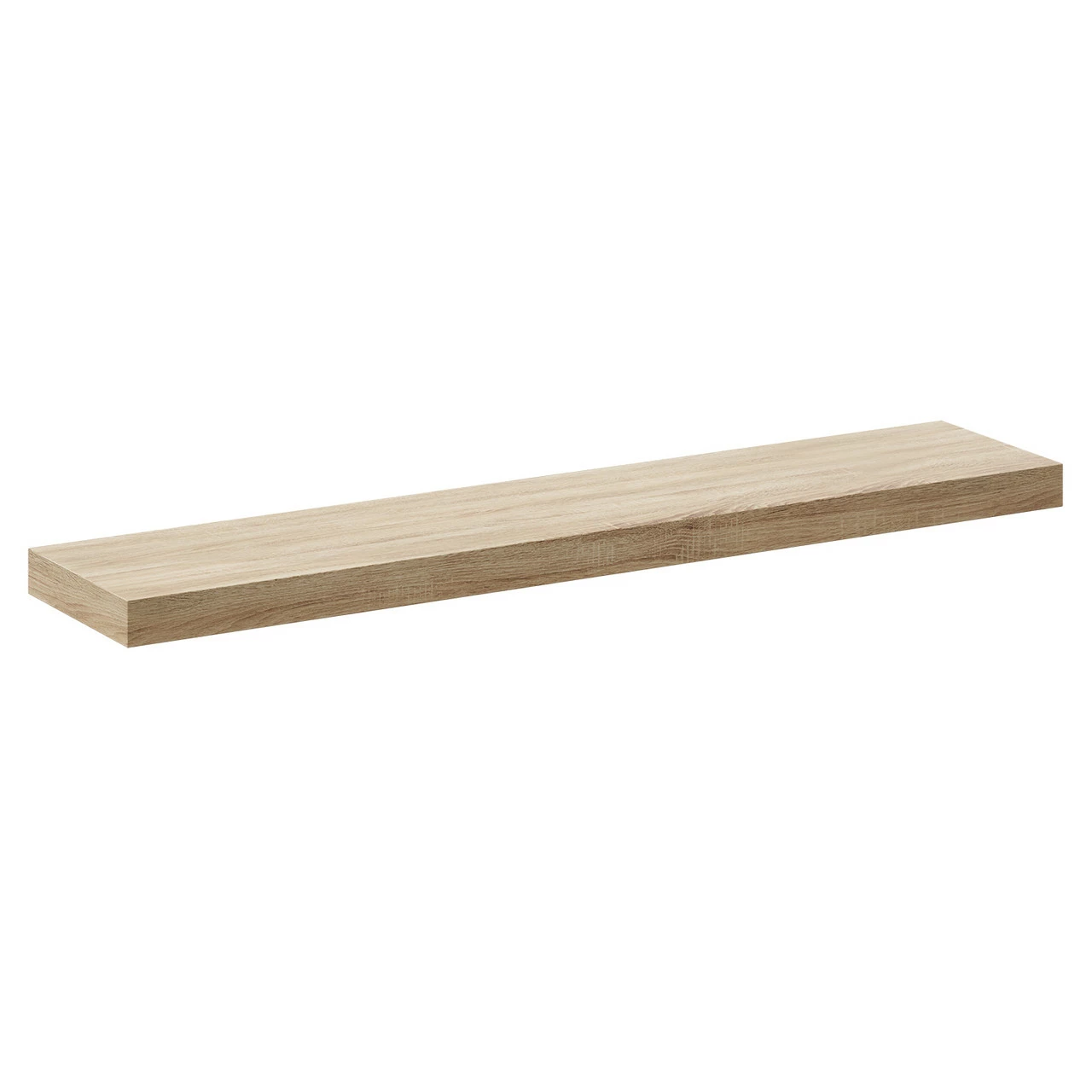 Napoli Bordalino Oak 60cm Floating Bathroom Shelf - Image 3