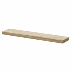 Napoli Bordalino Oak 60cm Floating Bathroom Shelf
