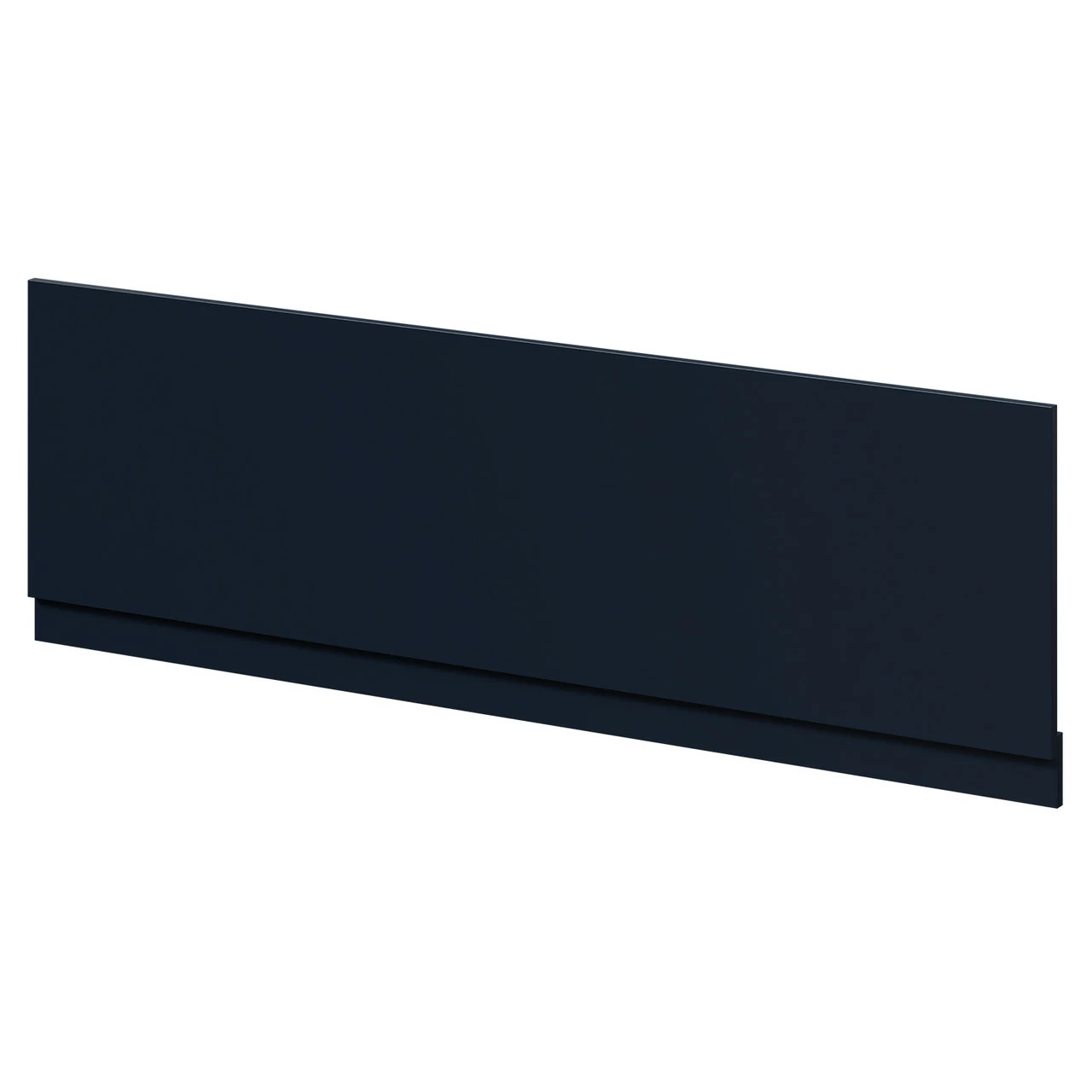 Deep Blue MDF 1700mm Front Bath Panel With Plinth - Image 2