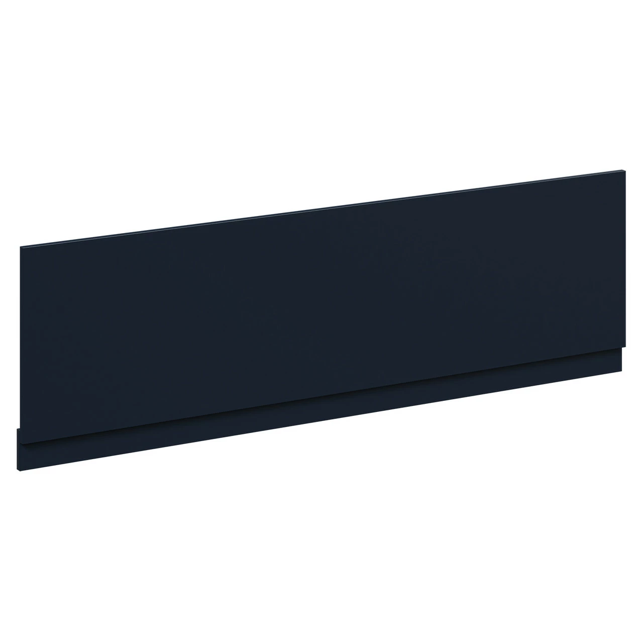 Deep Blue MDF 1800mm Front Bath Panel With Plinth - Image 3